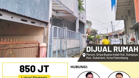 Dijual Rumah Murah di Palembang