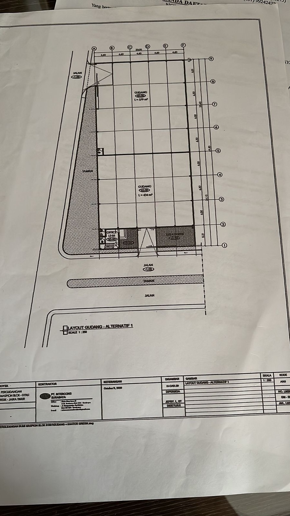 Sewa Gudang Murah di Bumi Maspion Surabaya