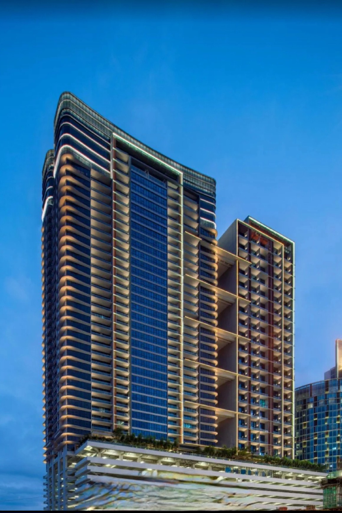 MURAH Disewakan Apartemen Voila Ciputra World Tipe 2 Bedroom Full Furnished Modern Mewah Spesial Private Balkony - Akses Mall Ciputra World Surabaya