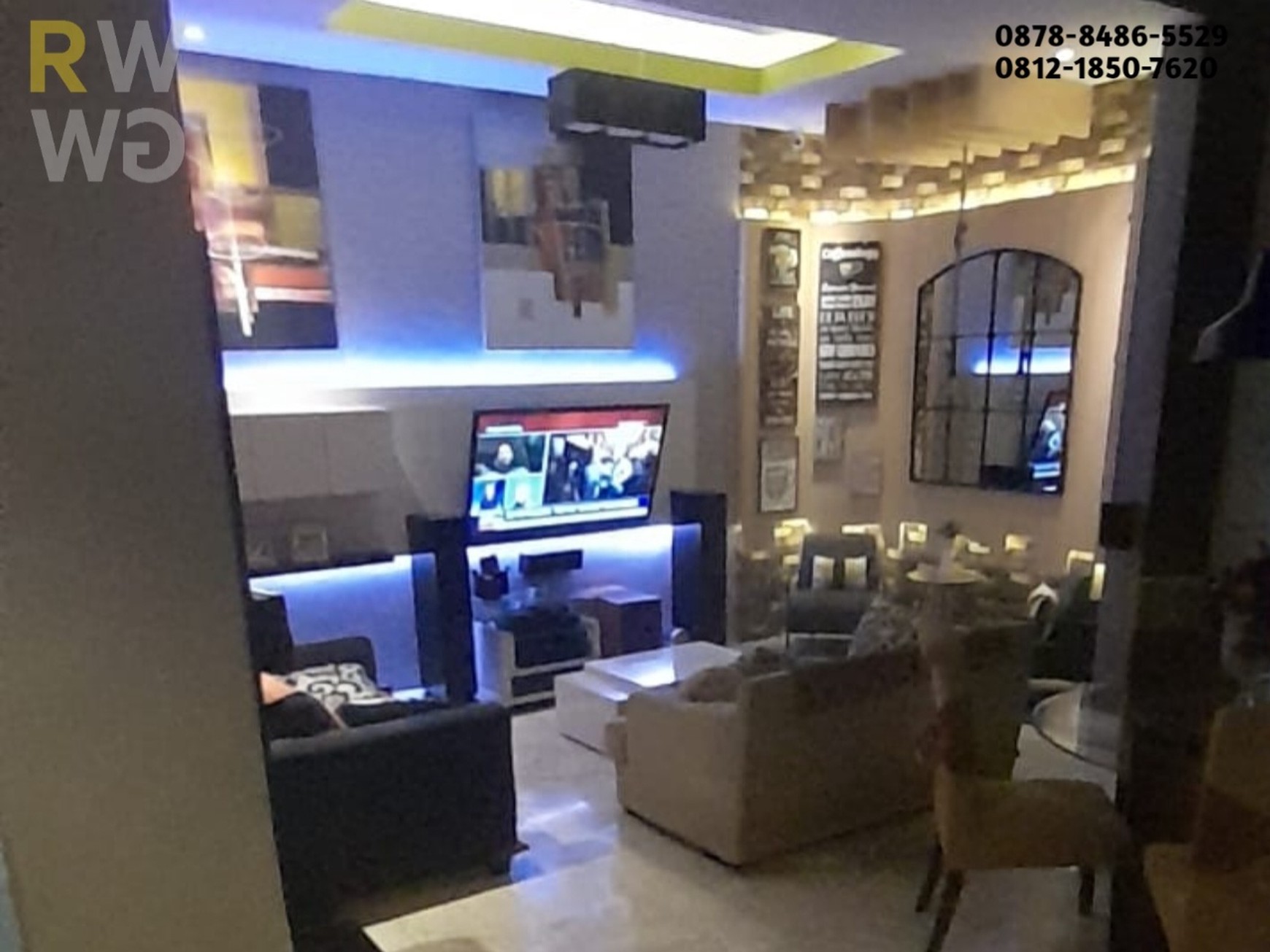 Dijual Rumah di Grand Wisata - Full Interior & Roof Top dalam cluster 2,5lt