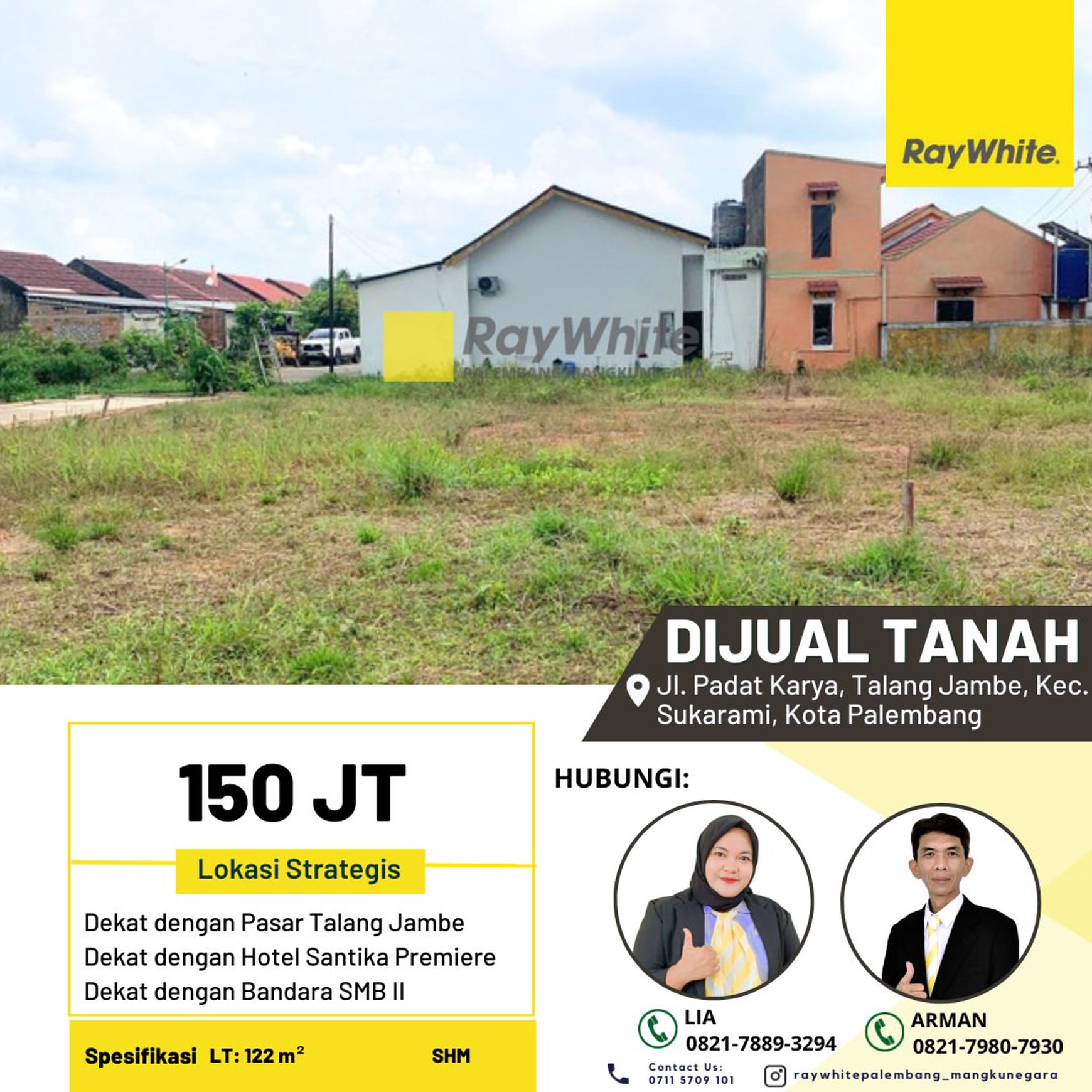 TANAH JUAL MURAH PALEMBANG