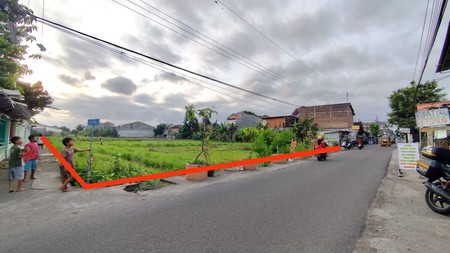 Tanah 1942 Meter Persegi Lokasi Dekat Kampus PGRI Ngestiharjo, Kasihan, Bantul