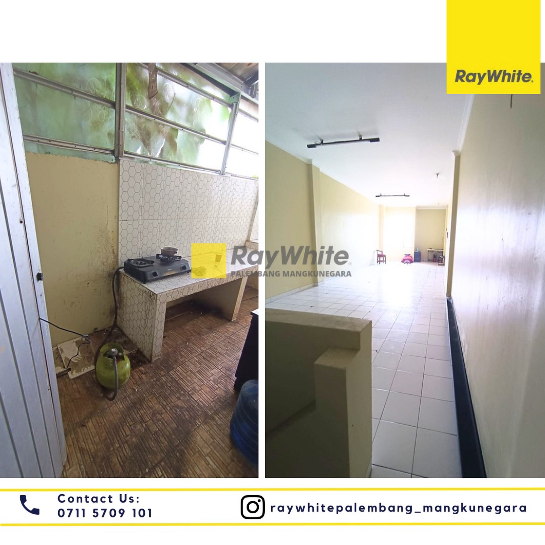 Dijual Ruko 1 Pintu di Jl. Bambang Utoyo Kel. 2 Ilir Kec. Ilir Tim. II, Kota Palembang