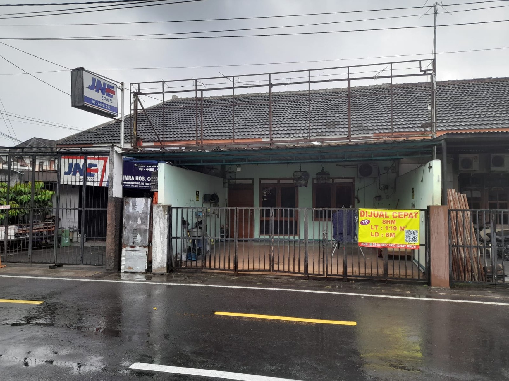 Rumah Tinggal Lokasi Strategis Dekat Kawasan Wisata Malioboro 