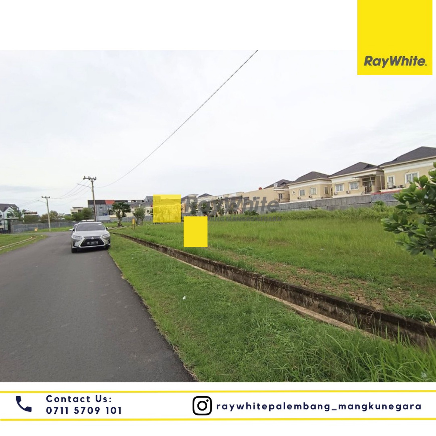 Dijual Tanah di Di depan Cluster Cassandra, OPI Regency Kel. 15 Ulu Kec. Sberang Ulu I, Kota Palembang