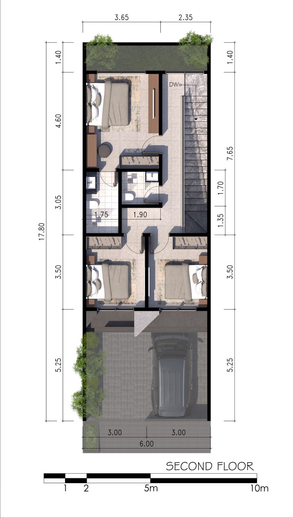 Rumah Baru Gress !!! di Manyar Jaya Surabaya Timur, Minimalis, 2 Lantai... cuma ada 2 unit aja...BURUANN !!!