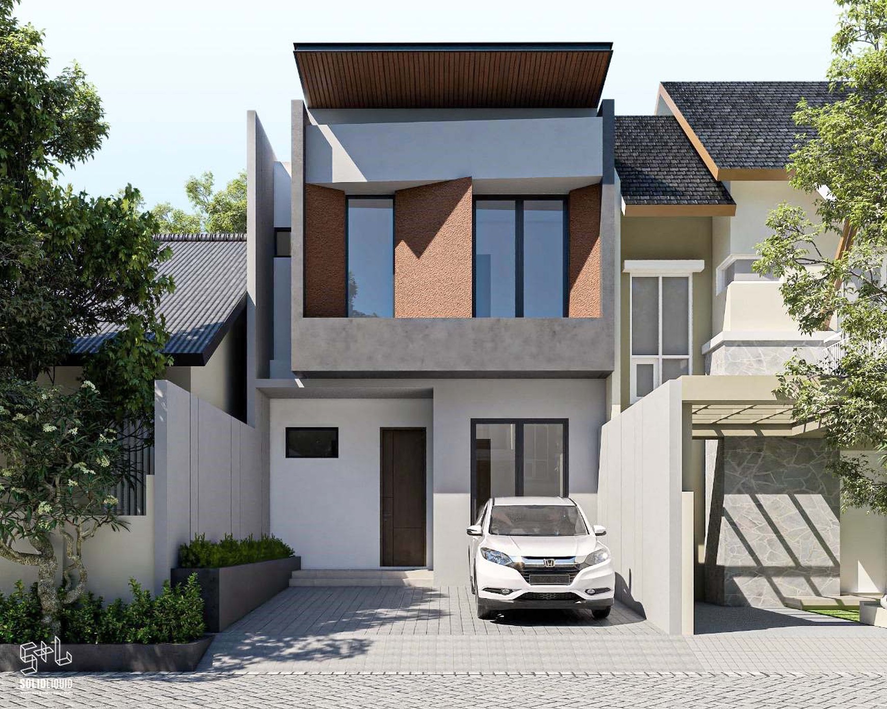 Rumah Baru Gress !!! di Manyar Jaya Surabaya Timur, Minimalis, 2 Lantai... BURUANN !!!