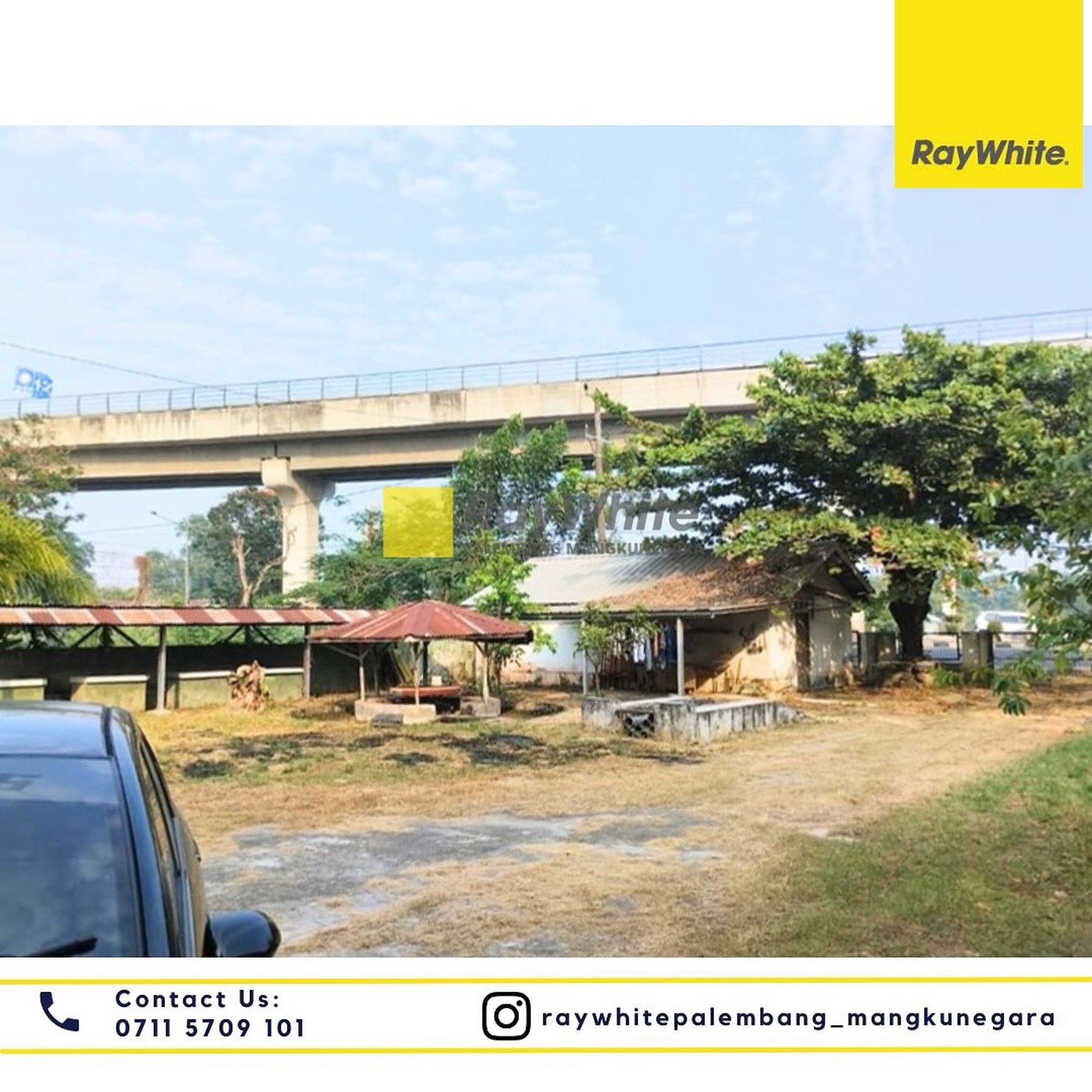 Dijual Tanah + Rumah di Jl. Tj. Api-Api Kel. Kebun Bunga Kec. Sukarami, Kota Palembang