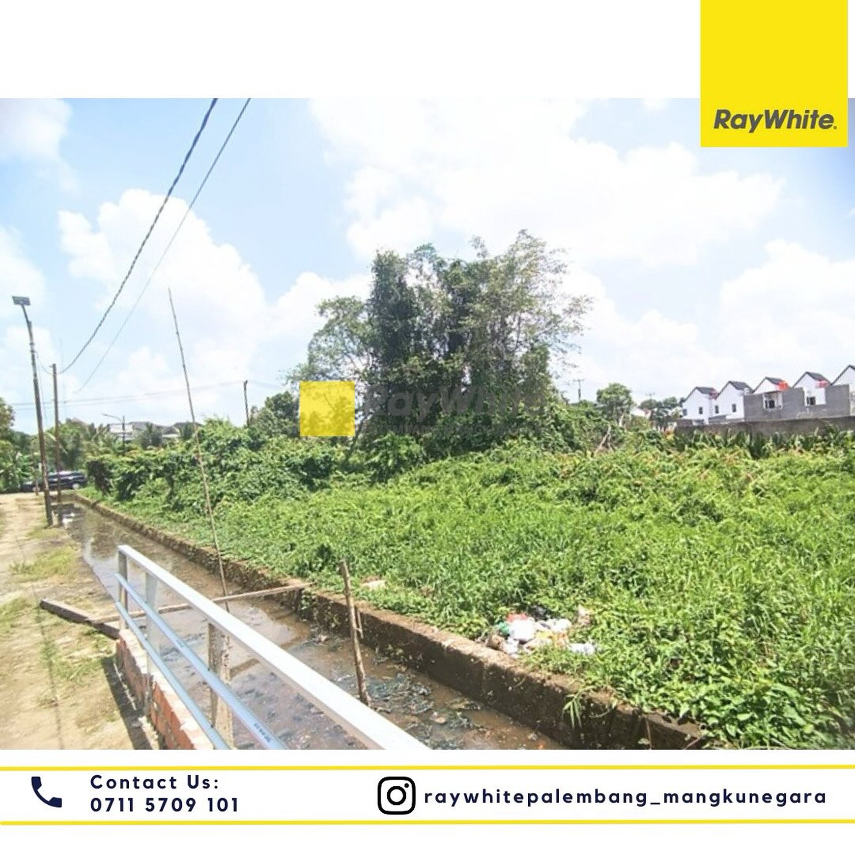 Dijual Tanah di Jl. Tj. Api-Api Lr. Bambu Kuning Kel. Kebun Bunga, Kec. Sukarami, Kota Palembang