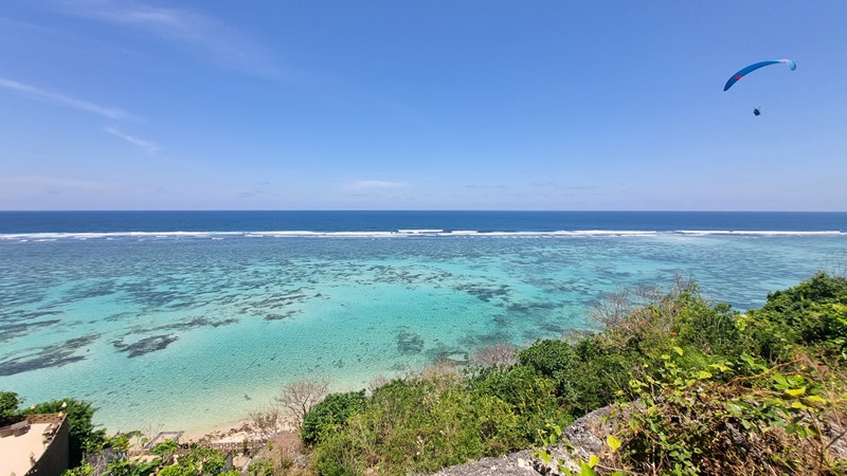 For Sale Cliff Beachfront Land In Nusa Dua Area