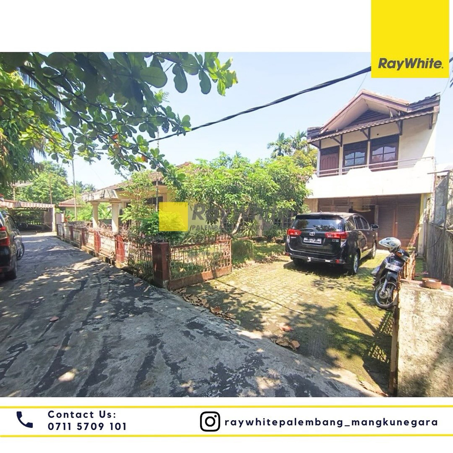 Disewakan Rumah + Tanah di Jl. PHDM XIII Kel. Kalidoni Kec. Kalidoni, Kota Palembang