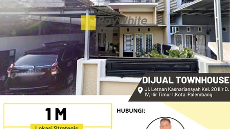 Town House di Kawasan Padat Penduduk Palembang