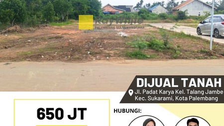 TANAH JUAL MURAH PALEMBANG 