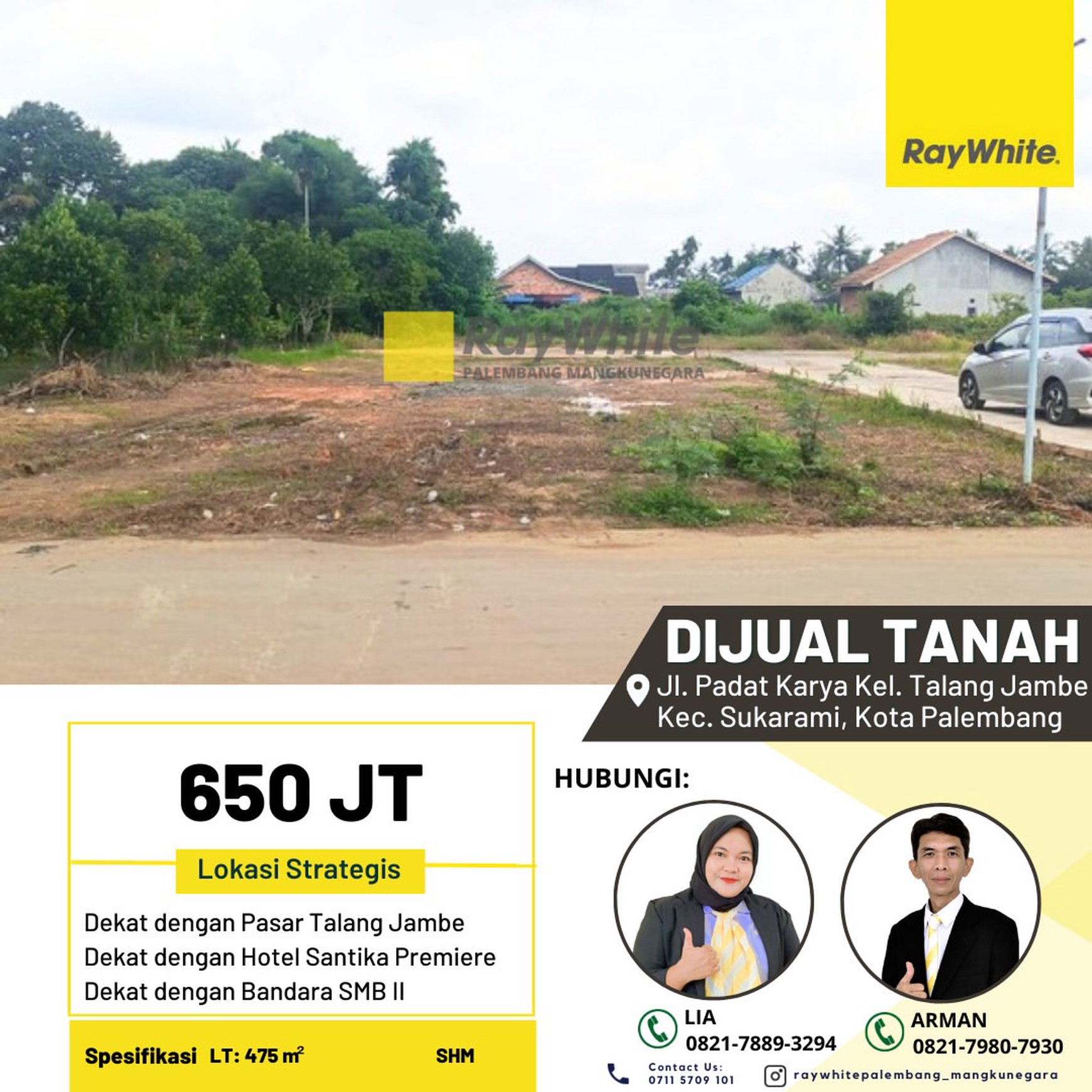 TANAH JUAL MURAH PALEMBANG