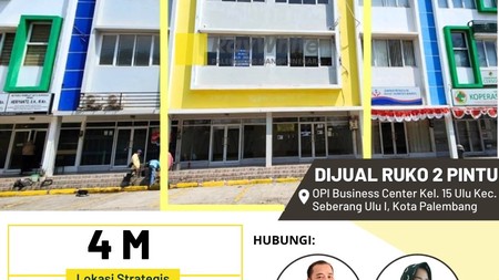 Dijual Cepat Ruko 2 Pintu di Komplek OPI Busines Center