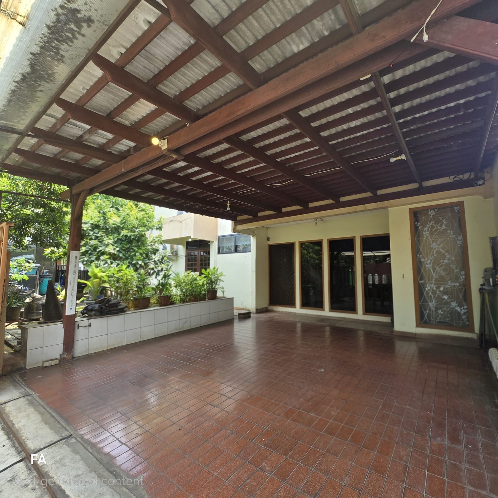 Rumah 2 lantai huk luas 332 m2 terawat lokasi strategis bebas banjir di Taman Kedoya Baru. Jakarta Barat