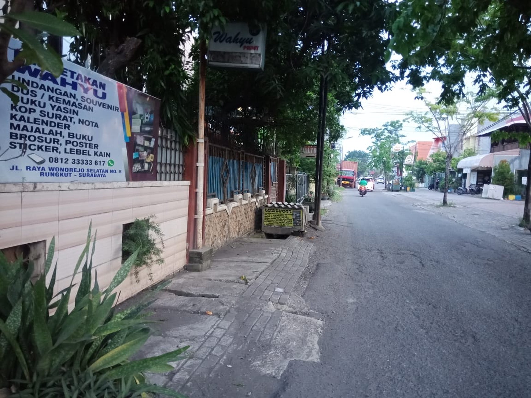 1960. Dijual Rumah, Gudang Wonorejo Selatan Rungkut Surabaya