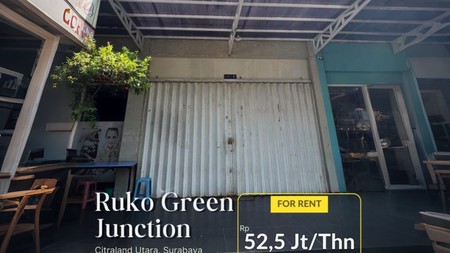 Sewa Ruko Di Surabaya Barat Ruko Murah di Green Junction Citraland Ruko dengan lokasi Strategis Ruko Dekat Pakuwon Mall