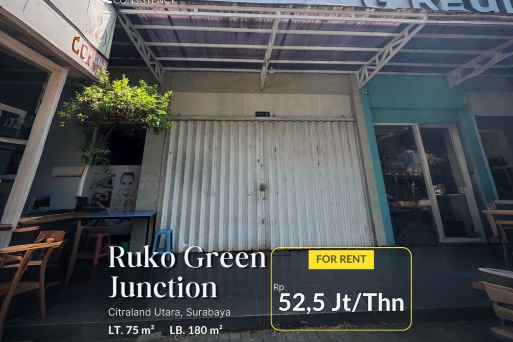 Sewa Ruko Di Surabaya Barat Ruko Murah di Green Junction Citraland Ruko dengan lokasi Strategis Ruko Dekat Pakuwon Mall