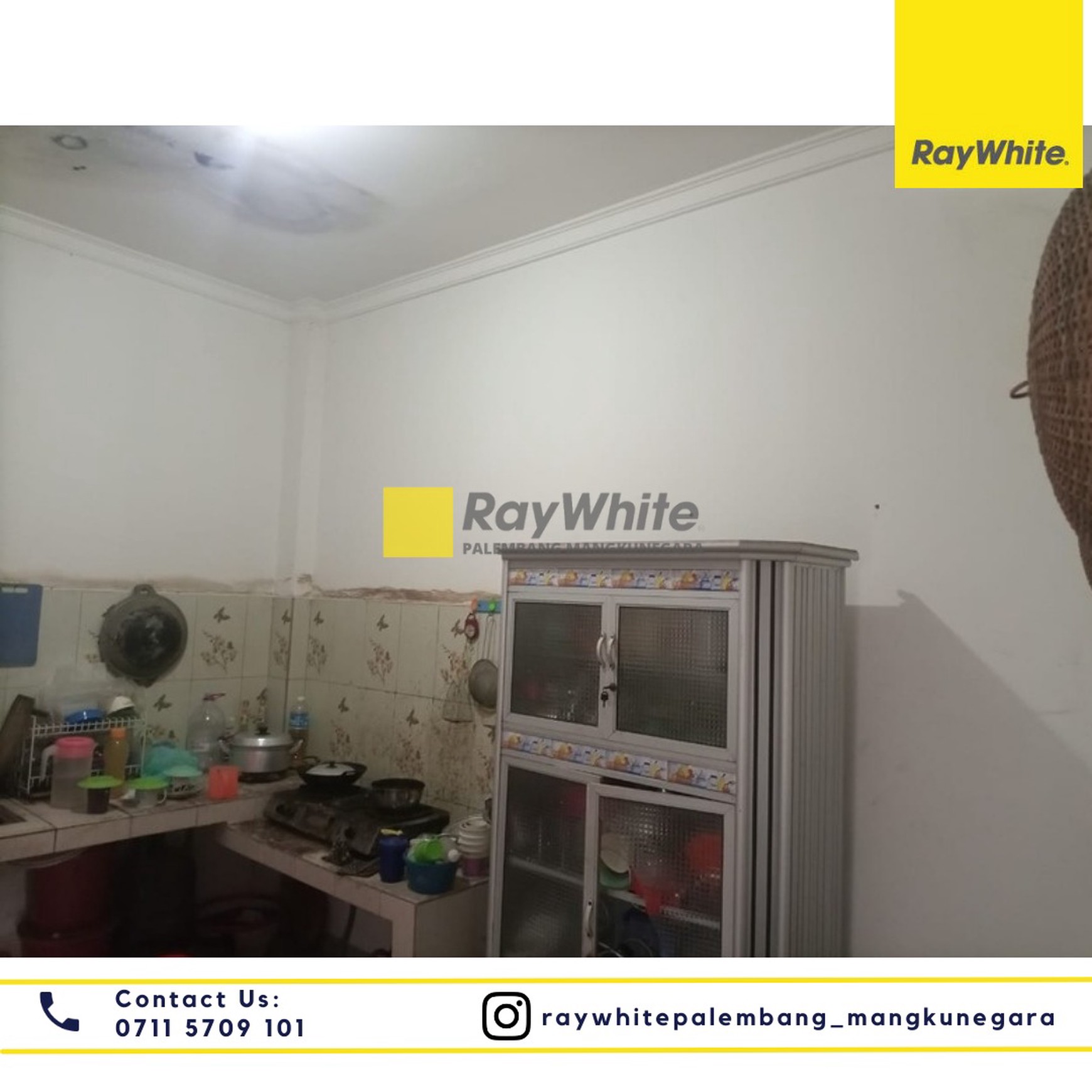 DISEWAKAN Rumah di Jl. Bukit Kenten Komp.PU Kel. 8 Ilir Kec. Ilir Tim. II, Kota Palembang