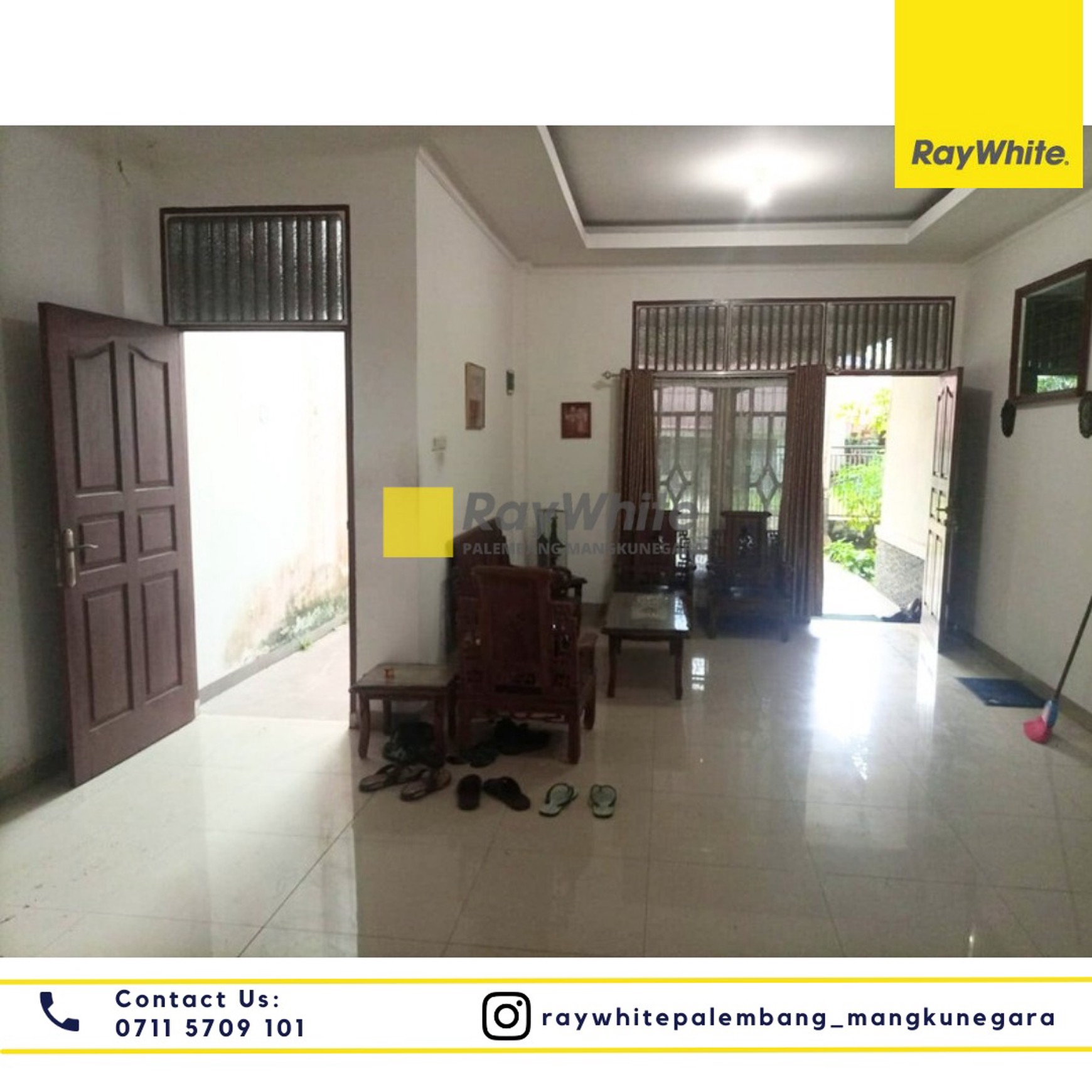DISEWAKAN Rumah di Jl. Bukit Kenten Komp.PU Kel. 8 Ilir Kec. Ilir Tim. II, Kota Palembang