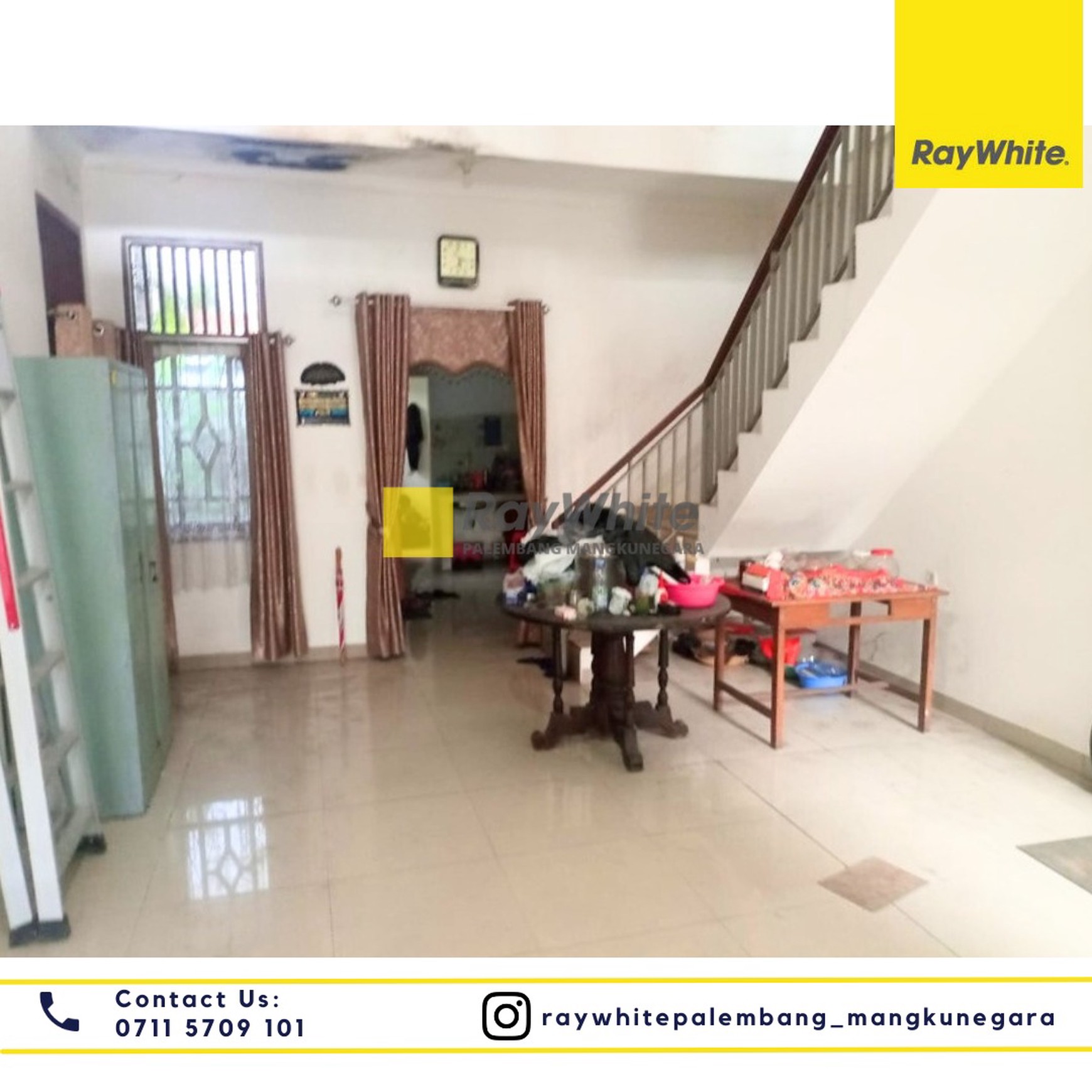 DISEWAKAN Rumah di Jl. Bukit Kenten Komp.PU Kel. 8 Ilir Kec. Ilir Tim. II, Kota Palembang