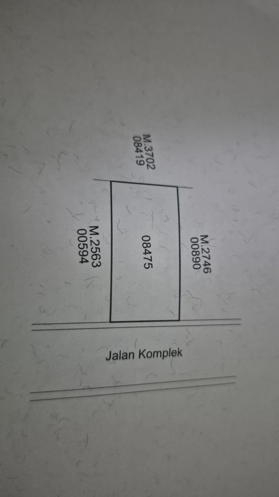Rumah lama hitung tanah di komplek kejaksaan agung