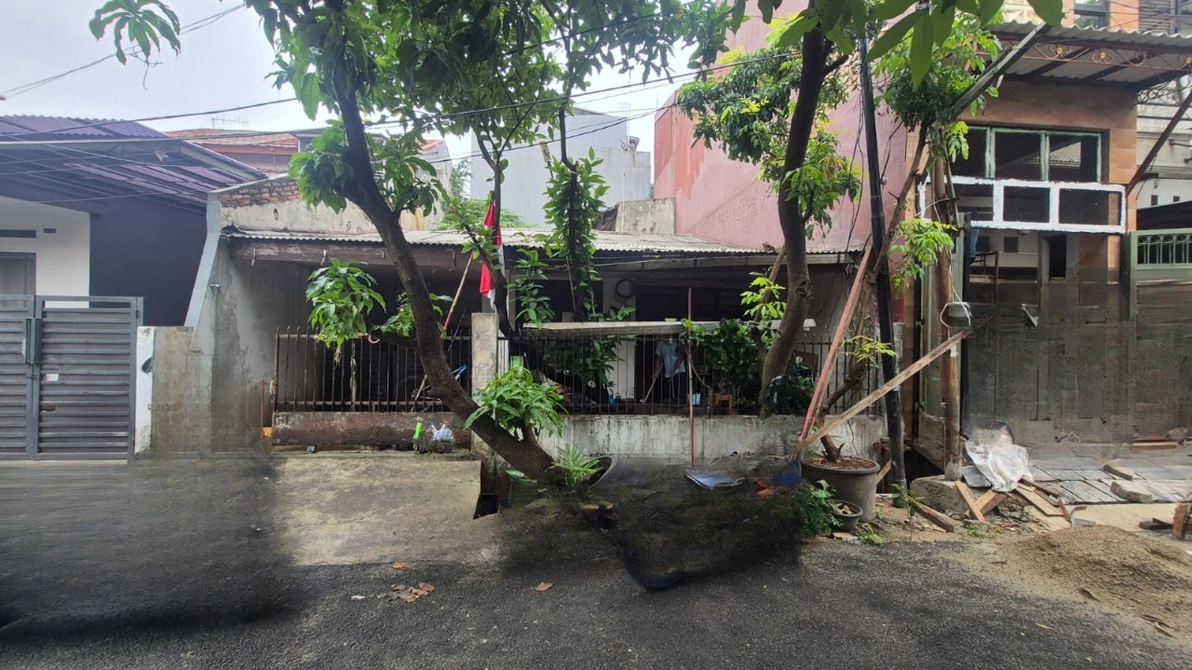 Rumah lama hitung tanah di komplek kejaksaan agung