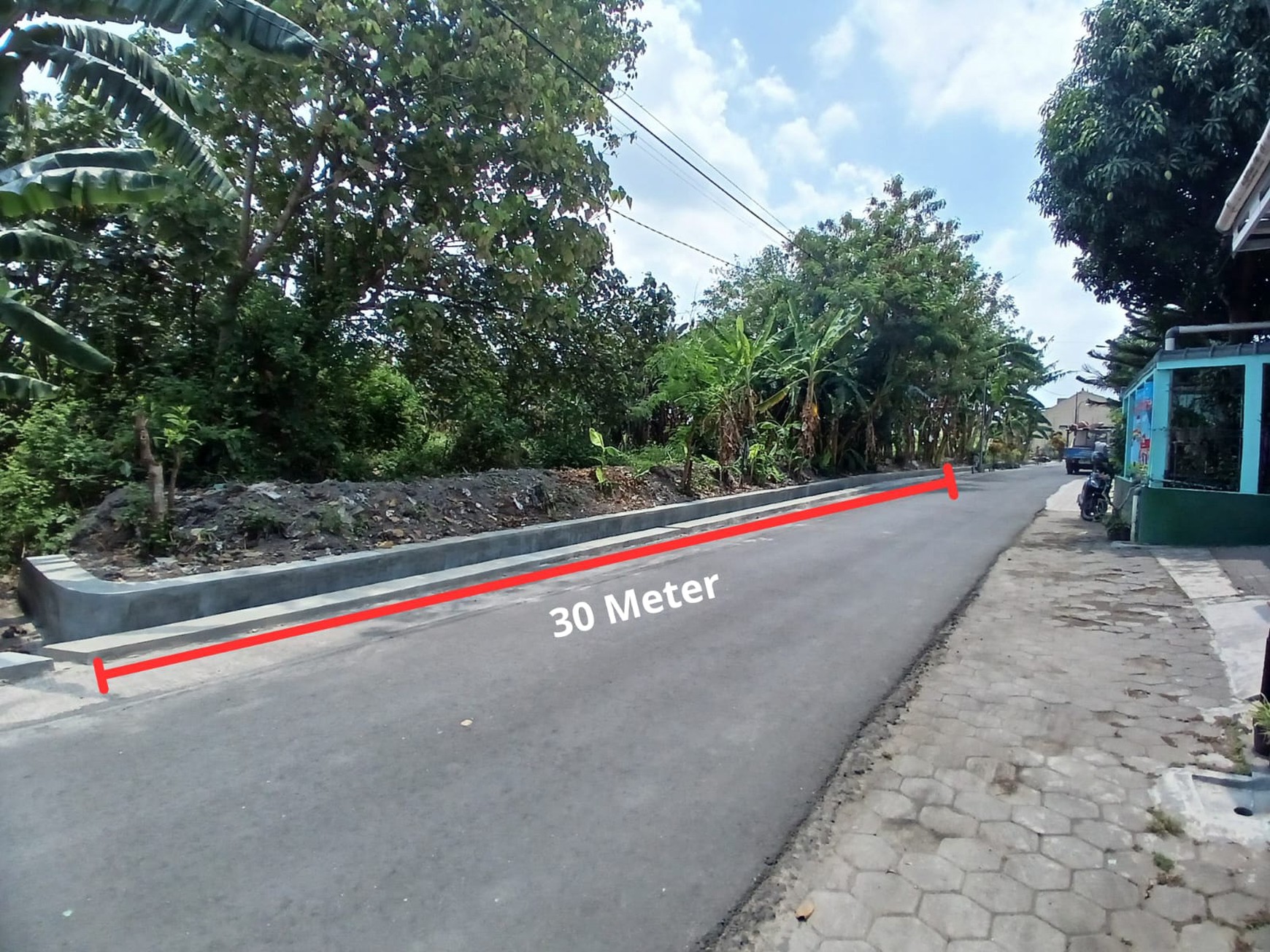 Tanah 1136 Meter Persegi, Lpkasi Dekat Stadion Sasana Krida, Berbah, Sleman