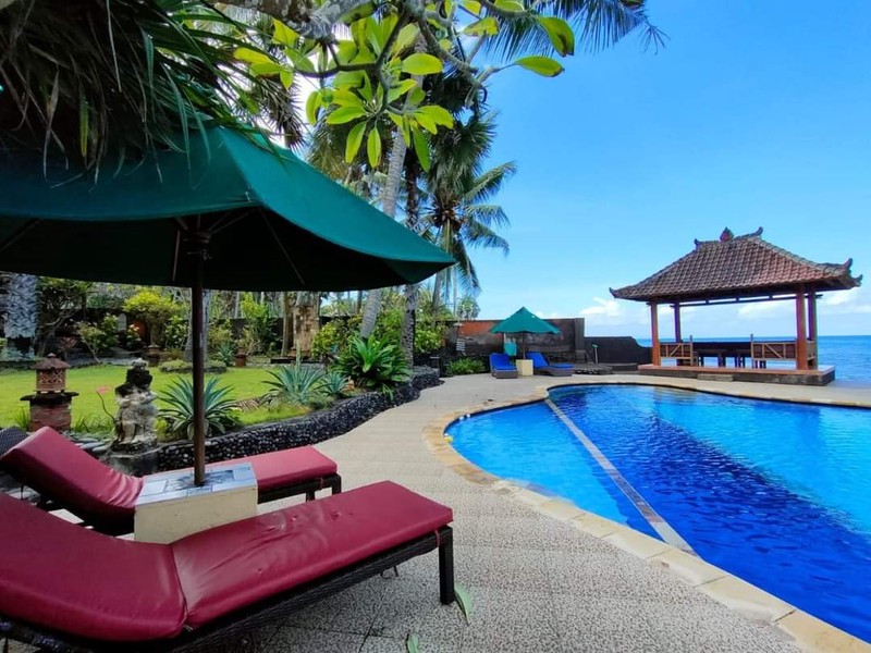 Dijual Villa Halaman Luas Dekat Dengan Pantai Lokasi Di Karangasem, Bali