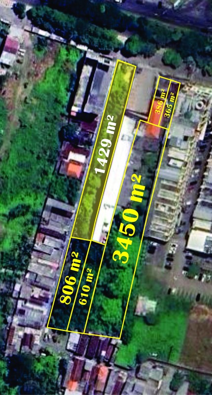 Disewakan Tanah Kavling Nol Jalan HR Muhammad, Surabaya (Kombinasi 1)