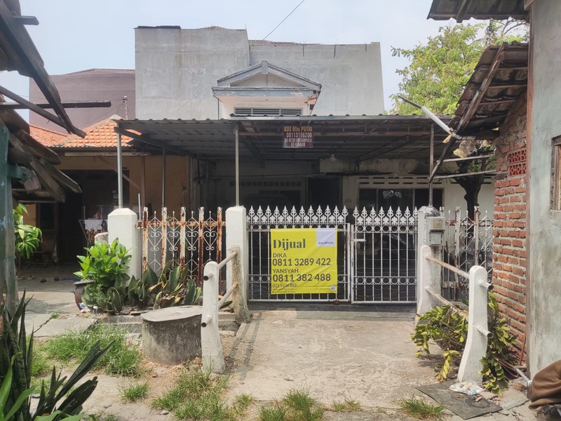Jual Cepat Tanah Bonus Rumah Jl. Jojoran I, Surabaya