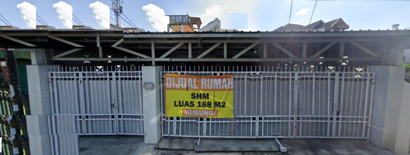 Rumah Dijual Pacar Kembang Tambaksari Surabaya