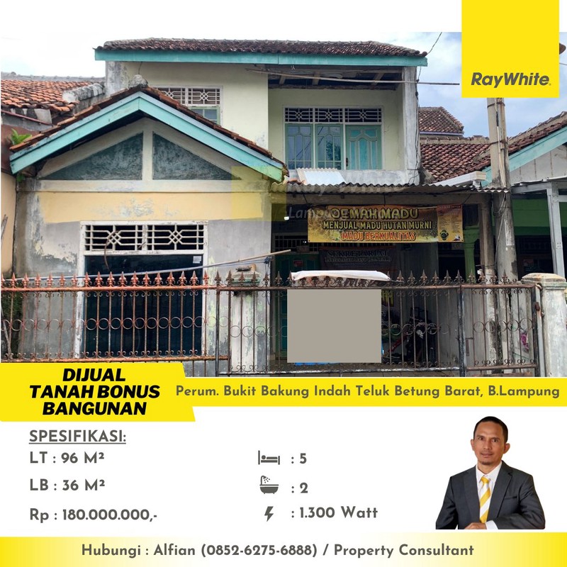 rumah murah teluk betung