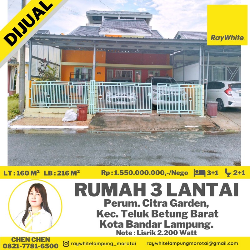 rumah murah teluk betung