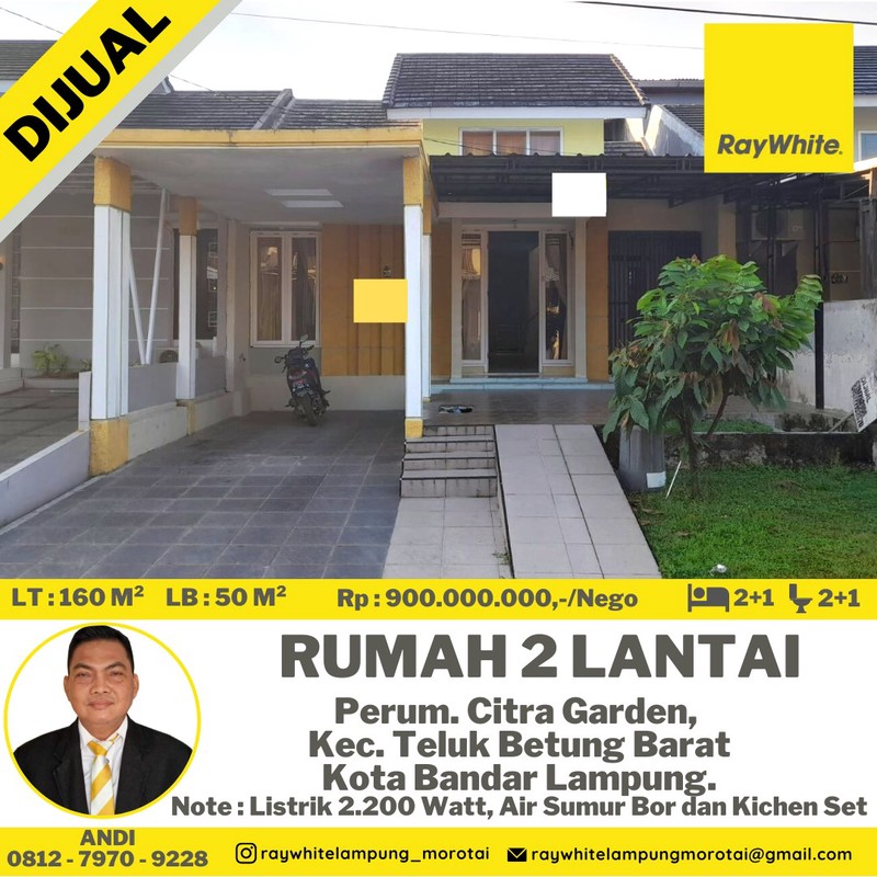 rumah murah teluk betung