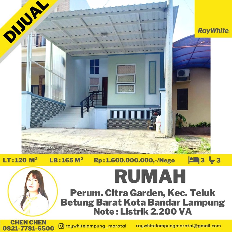rumah murah teluk betung