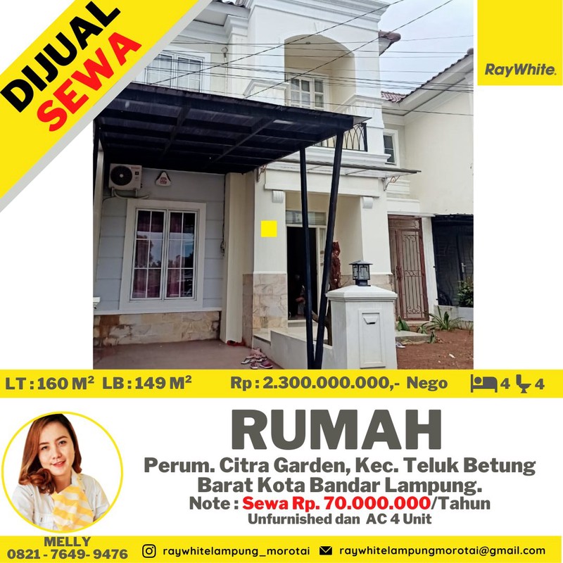 rumah murah teluk betung