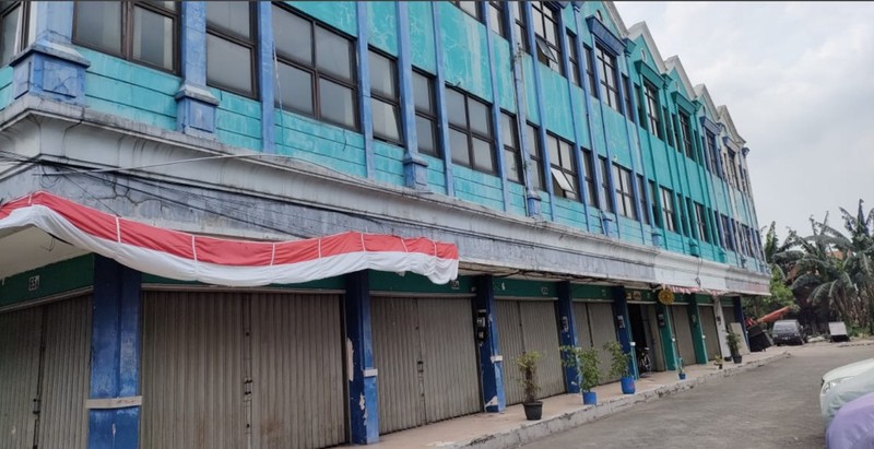 Tanah Komersial Luas 2988m2 Berikut Bangunan Ruko Area Pasar Minggu