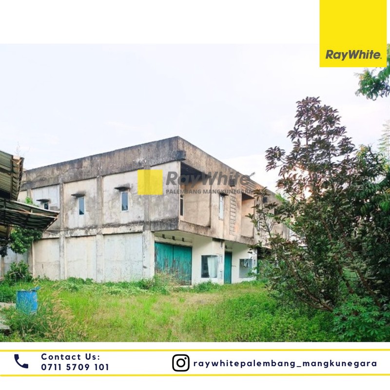 GUDANG, TANAH LUAS 1.648 M, BANGUNAN PERKANTORAN SERTA MESS Jl. Talang Keramat Kel.Talang Keramat, Kec. Talang Kelapa Kab. Banyuasin