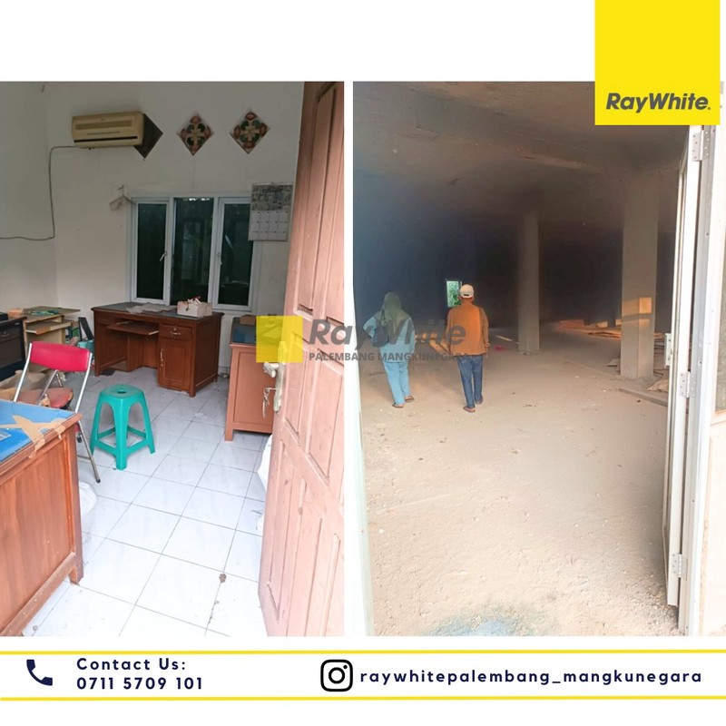 GUDANG, TANAH LUAS 1.648 M, BANGUNAN PERKANTORAN SERTA MESS Jl. Talang Keramat Kel.Talang Keramat, Kec. Talang Kelapa Kab. Banyuasin