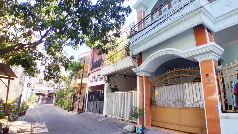 Rumah di Semampir Tengah Surabaya Timur, Bisa untuk usaha Kos2an, Full Furnished, SIAP HUNI