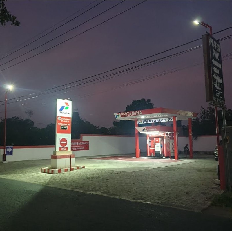 Dijual tanah komersial usaha spbu pertashop aktif operasional