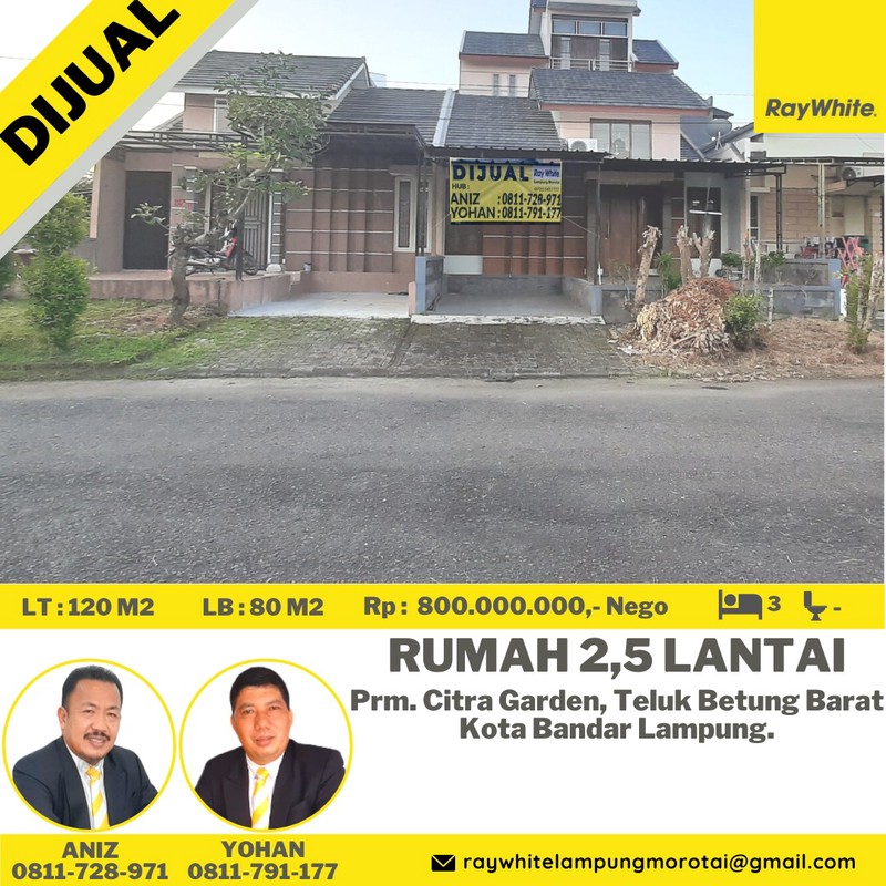 rumah murah teluk betung