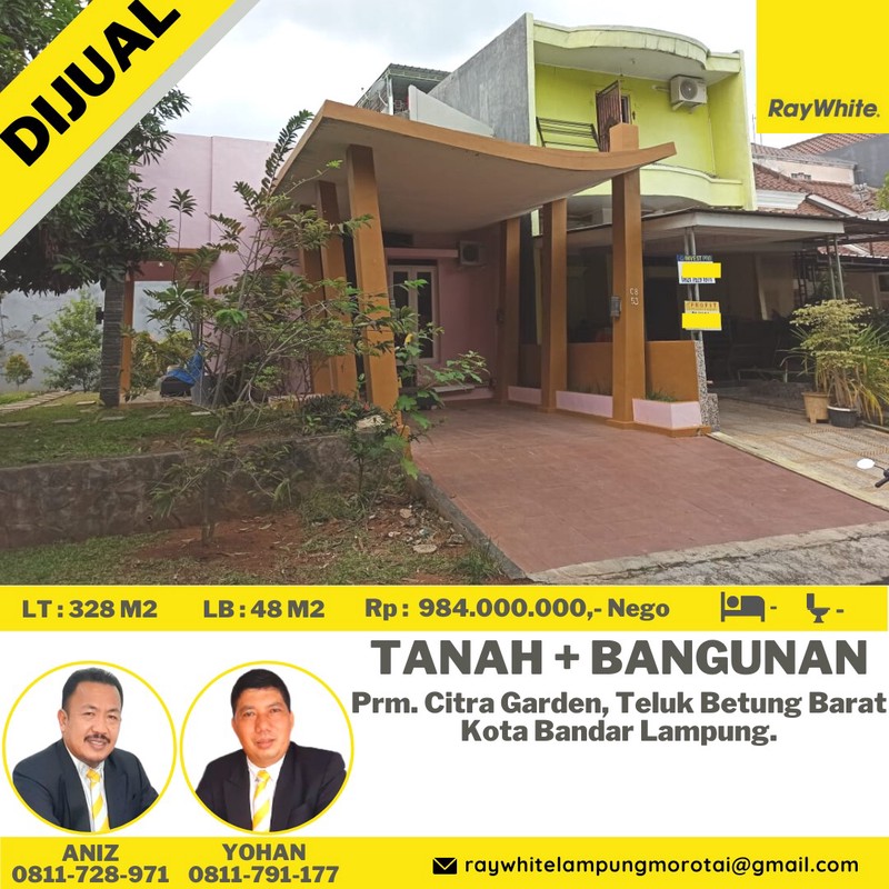 rumah murah teluk betung