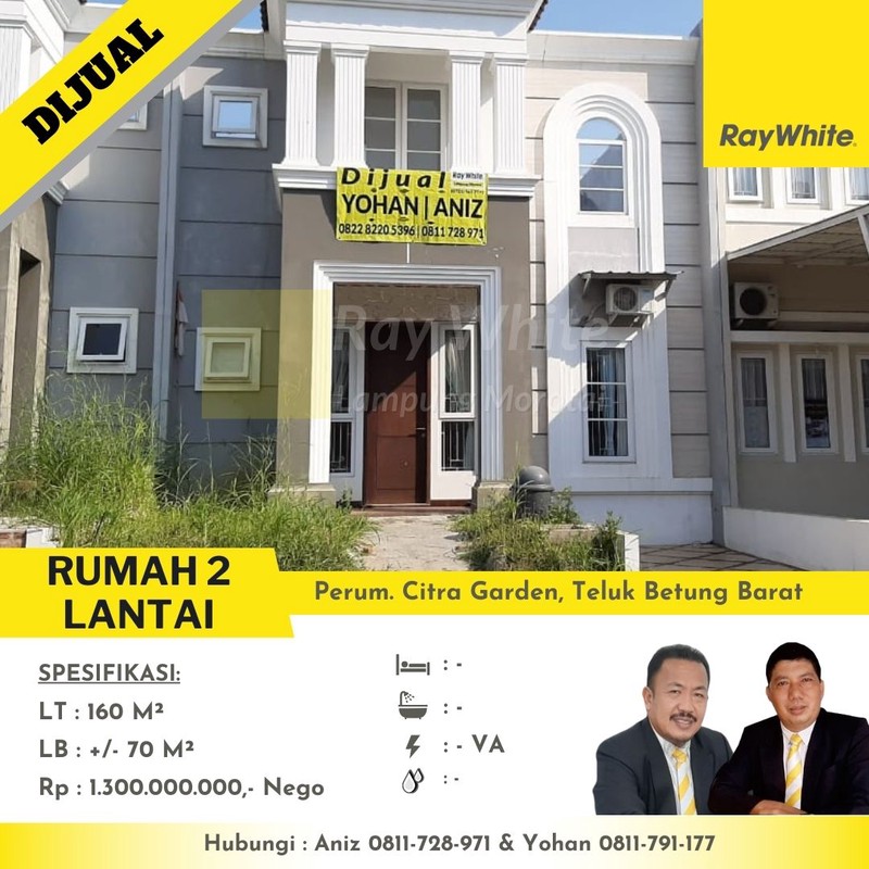 rumah murah teluk betung