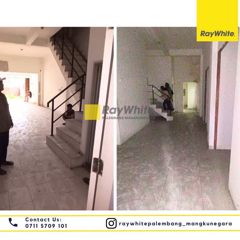 Disewakan Ruko 2 Pintu + 1 Town House di Jl. Sapta Marga Kel. Bukit Sangkal Kec. Kalidoni, Kota Palembang