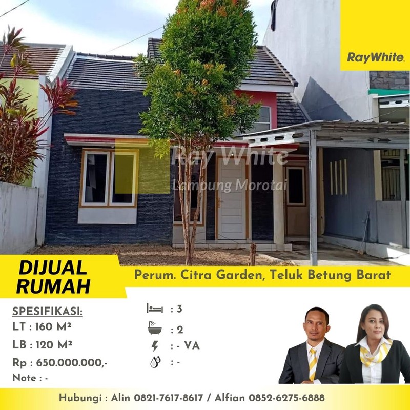 rumah murah teluk betung