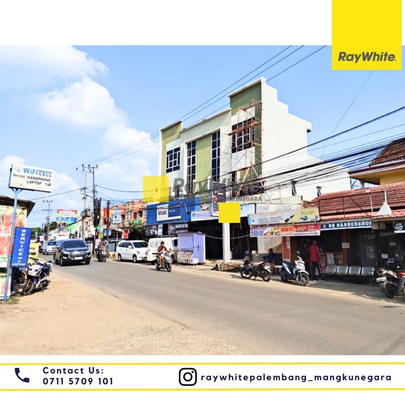 Dijual Ruko di Jl. Pipa Reja Kel. Pipa Jaya Kec. Kemuning,Kota Palembang