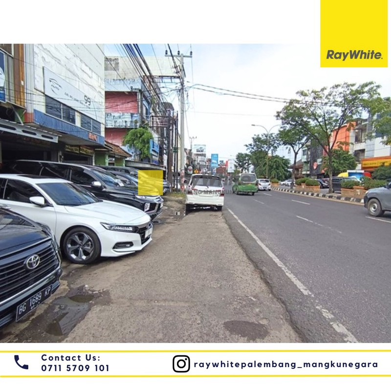 Disewakan Ruko di Jl. Veteran Kel. 20 Ilir D. I Kec. Ilir Tim. I, Kota Palembang